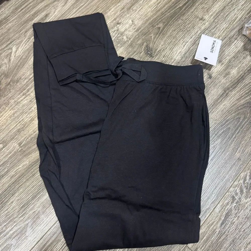New Sonoma Women’s Black Joggers Sleep Pants XS